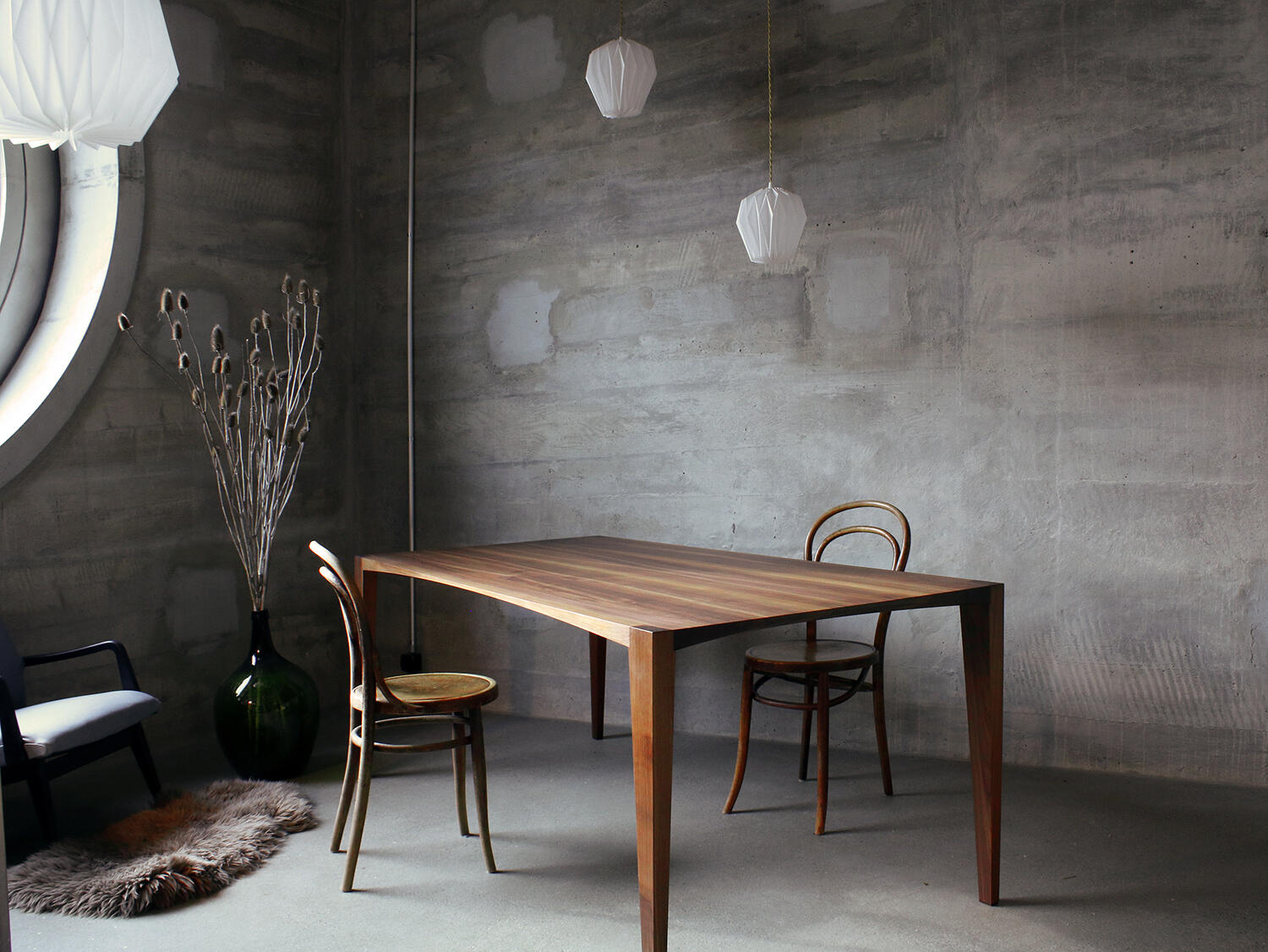 tisch massivholz nussbaum amerikanisch